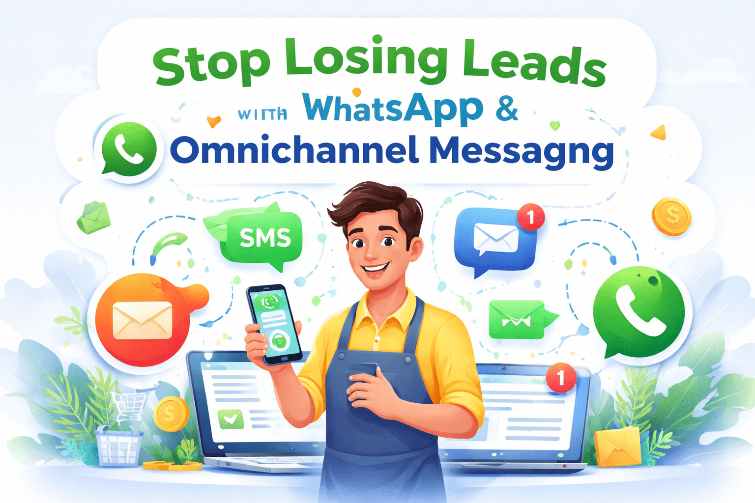 Stop Losing Leads with WhatsApp & Omnichannel Messaging Stop Losing Leads with WhatsApp & Omnichannel Messaging