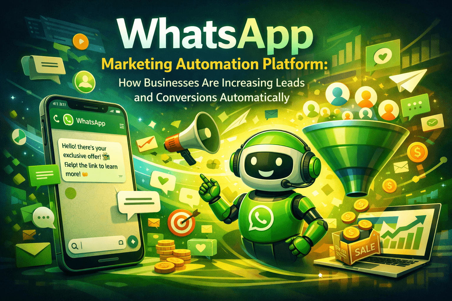 WhatsApp Marketing Automation Platform: How Businesses Are Increasing Leads and Conversions Automatically WhatsApp Marketing Automation Platform: How Businesses Are Increasing Leads and Conversions Automatically