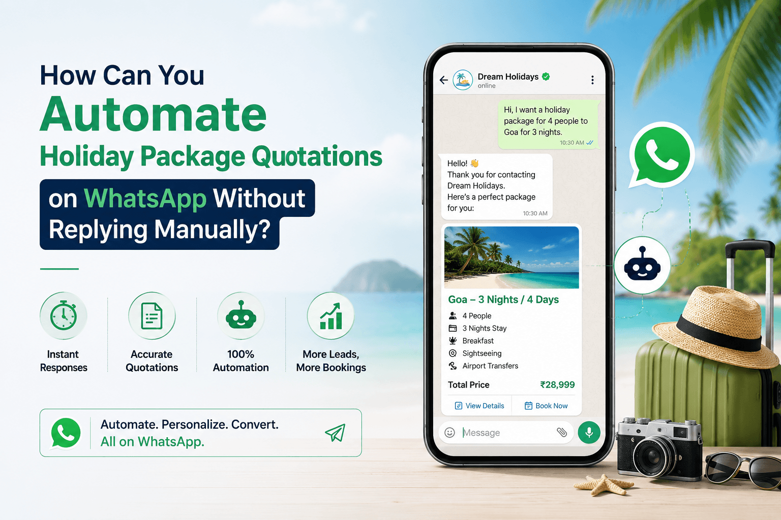 How Can You Automate Holiday Package Quotations on WhatsApp Without Replying Manually? How Can You Automate Holiday Package Quotations on WhatsApp Without Replying Manually?